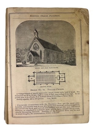 Illustrated Catalogue of School, Office and Church Furniture, School Appartus and Supplies. Excelsior School Furniture Manfactur'g O.