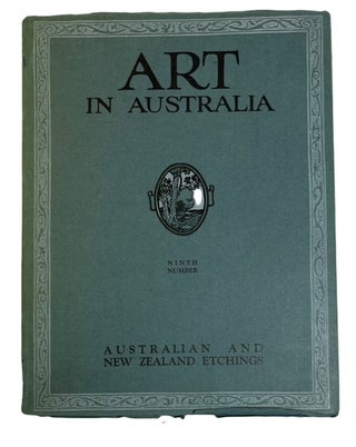 Item #93217 Art in Australia. Ninth Number. Sydney Ure Smith, C. Lloyd Jonest