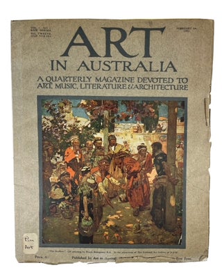 Item #93292 Art in Australia: A Quarterly Magazine Devoted to Art, Music, Literature and...