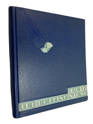 Item #93321 The Rolling Stone 1936 [Published by the Students of the Roxbury School Cheshire,...