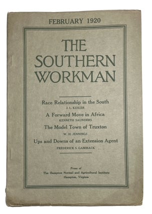Item #93363 The Southern Workman, Vol. XLIX, No. 2 (February, 1920