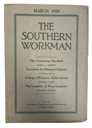 Item #93364 The Southern Workman, Vol. XLIX, No. 3 (March, 1920