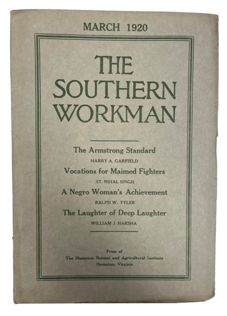 Item #93364 The Southern Workman, Vol. XLIX, No. 3 (March, 1920)