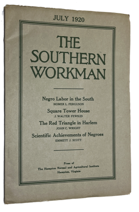 Item #93401 The Southern Workman, Vol. XLIX, No. 7 (July, 1920