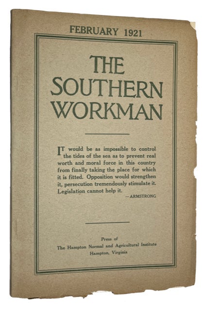 Item #93407 The Southern Workman, Vol. L, No. 2 (February, 1921)