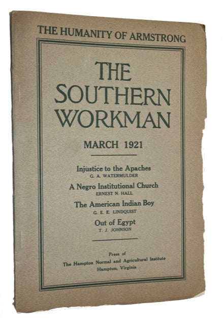 Item #93408 The Southern Workman, Vol. L, No. 3 (March, 1921)