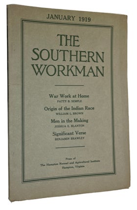 Item #93410 The Southern Workman, Vol. XLVIII, No. 1 (January, 1919