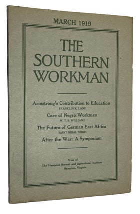 Item #93412 The Southern Workman, Vol. XLVIII, No. 3 (March, 1919