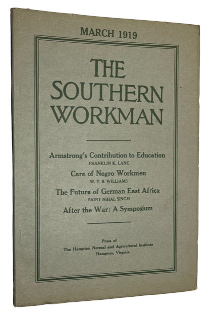 Item #93412 The Southern Workman, Vol. XLVIII, No. 3 (March, 1919)