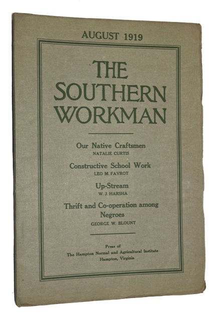 Item #93416 The Southern Workman, Vol. XLVIII, No. 8 (August, 1919)