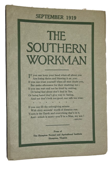 Item #93417 The Southern Workman, Vol. XLVIII, No. 9 (September, 1919)