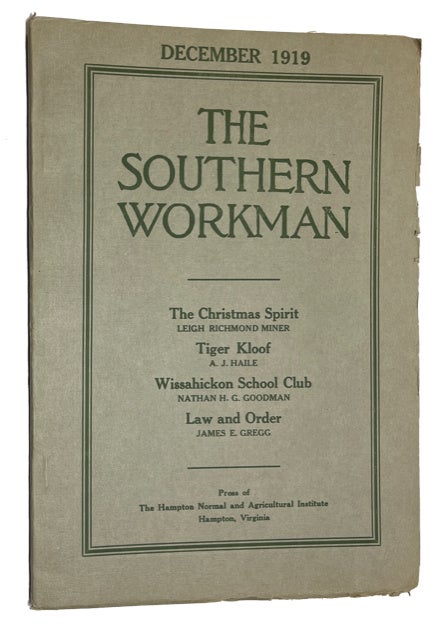Item #93420 The Southern Workman, Vol. XLVIII, No. 12 (December, 1919)