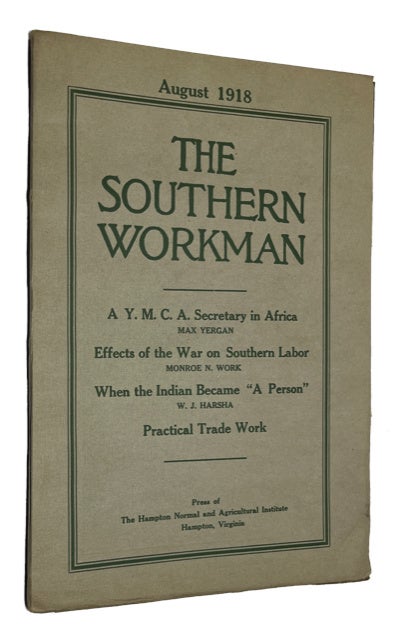 Item #93429 The Southern Workman, Vol. XLVII, No. 8 (August, 1918)