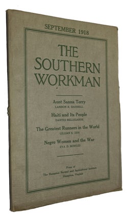 Item #93430 The Southern Workman, Vol. XLVII, No. 9 (September, 1918