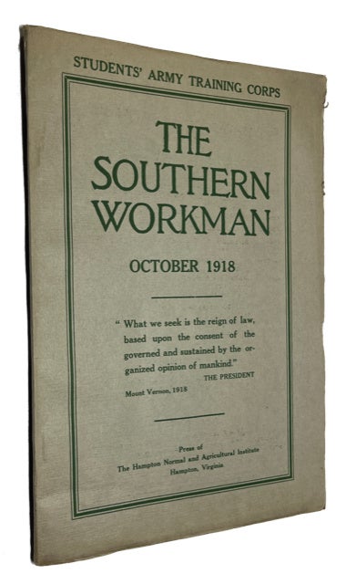 Item #93431 The Southern Workman, Vol. XLVII, No. 10 (October, 1918)
