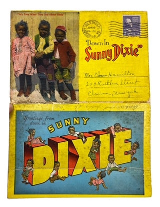 Item #93726 Greetings from Down in Sunny Dixie. [title on back cover