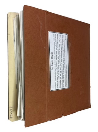 Item #94017 Archive of Material from John White, a literary agent who admired Stockdale and...