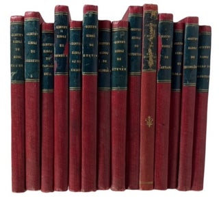 Item #94134 Fourteen small format mid-19th century French books whose titles start with...