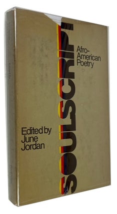 Item #94191 Soulscript: Afro-American Poetry. June Jordan