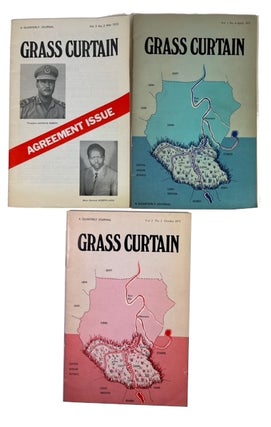Item #94355 Grass Curtain. Three issues: Vol. 1, No. 4 (April, 1971); Vol. 2, No. 2, October,...