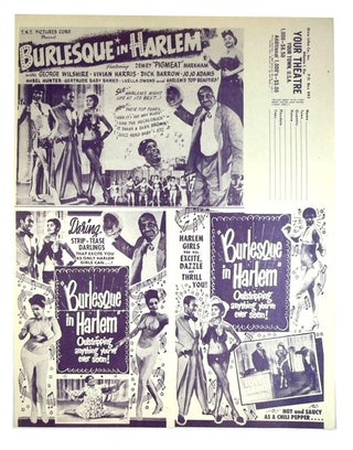 Item #94431 T. N. T. Pictures Corp. Presents Burlesque in Harlem Featuring Dewey "Pigmeat"...