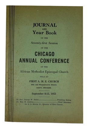 Item #94436 Journal and Year Book of the Seventy-first Annual Session ... held at First A. M. E....