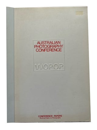 Item #94524 Australian Photography Conference