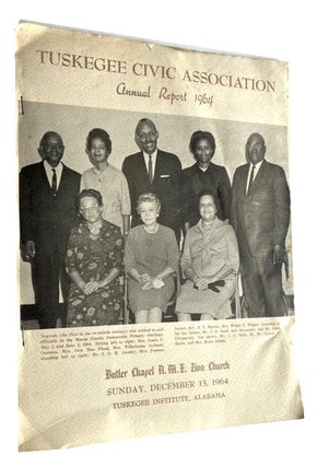 Item #94534 Annual Report 1964. Tuskegee Civic Association