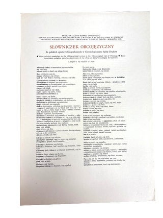 Stanislaus Polonus; Polski Drukarz i Wydawca Wczesnej Doby w Hiszpanii. Napisal Aloys Ruppell. Wydanie Polskie Rozszerzone Opracowal Tadeusz Zapior