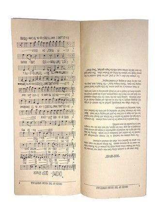 Origin of the Negro Spirituals and African Tribal Customs