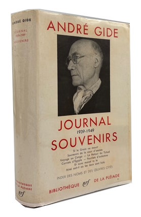 Item #95399 Journal 1939-1949 Souvenirs. Andre Gide