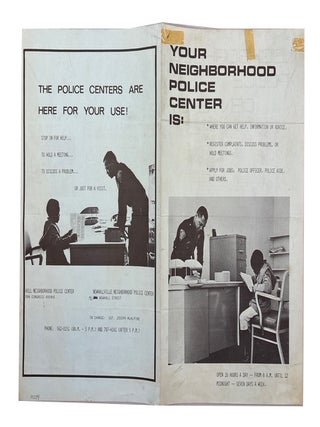 Item #95534 Your Neighborhood Police Center Is: Where you can get help, Information or Advice. ...