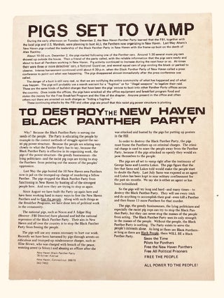 Item #95566 Pigs Set to Vamp. During the early afternoon on Tuesday December 2, the New Haven...