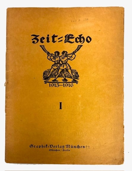 Item #96262 Zeit-Echo, 1915-1916, [No.] I