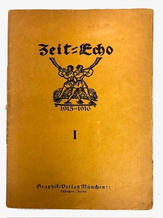 Item #96262 Zeit-Echo, 1915-1916, [No.] I