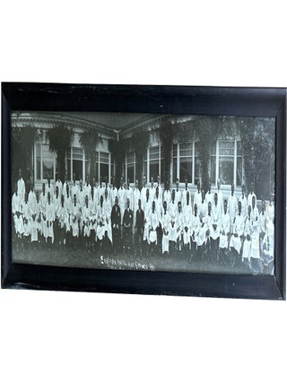 Item #96338 "Eastman Hotel Hot Springs Ark. March 1919," a photo of approximately 60...
