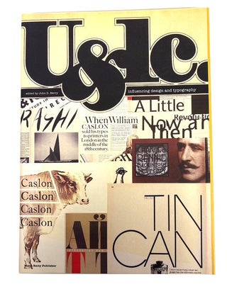 Item #96381 U&lc Influencing Design & Typography. John C. Berry